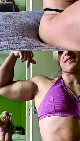 Lovely Blonde With Tight Pussy Masturbate Solo