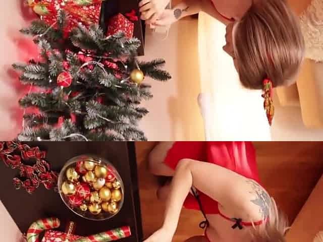 Andre Love In // Christmas Blowjob From Mrs. Claus