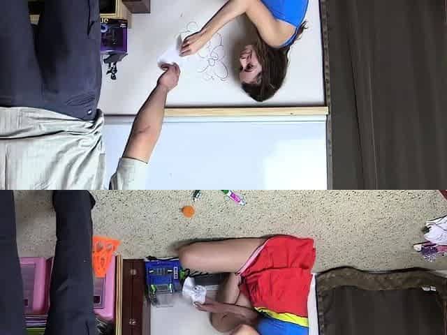 Pastel: Draw on Wall, Bathed, Spanked