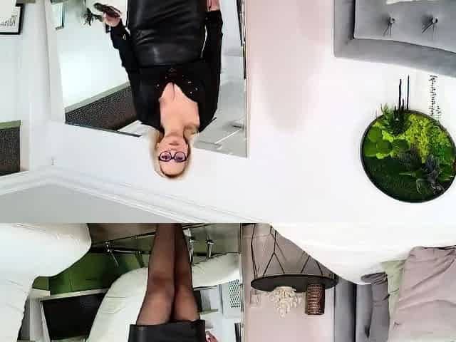 Big tit MILF loves to show off her big boobs
