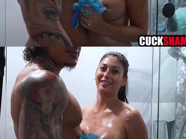 Cuck spouse records wife screwing hunk stripper