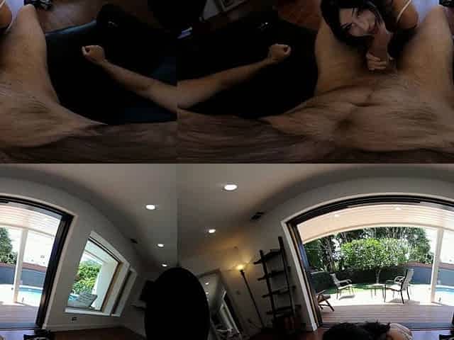 Brunette amateur babe anal POV