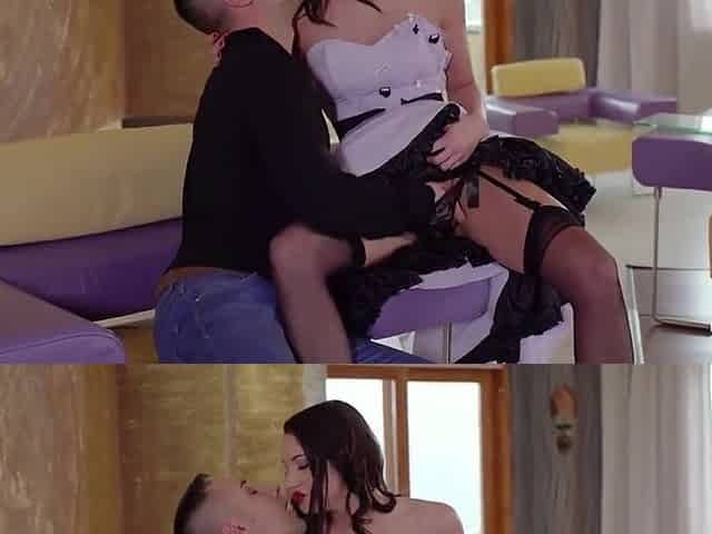 Felicia Kiss - Hot Fuck And Cum On Feet For Sultry Hungarian Pinup Babe