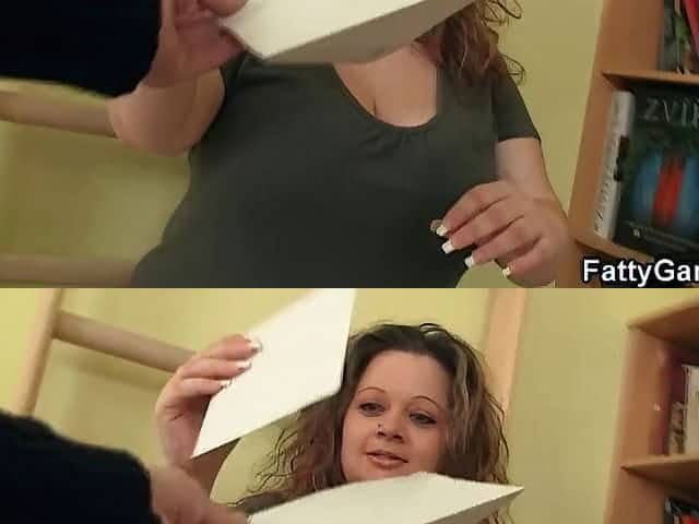 Chubby bitch fucks her fitness instructor