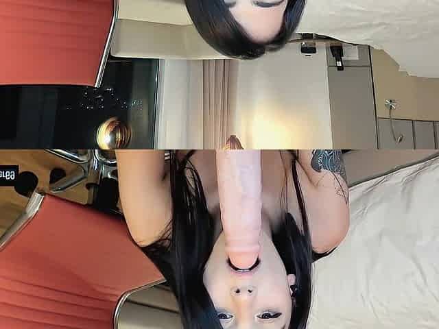 Gia_Baker Sucking Your Cock On Her Knees