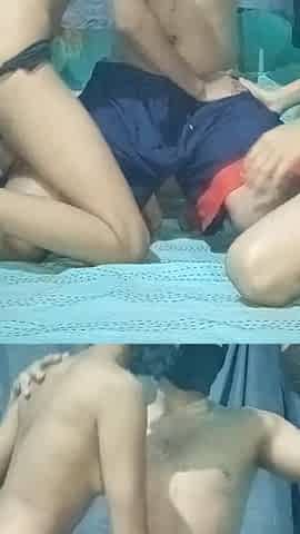 Step Family Threesome - Step Sister in Law Helps Her Step Brother to Fuck Her Step Sister