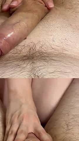 Lazy One Handed Handjob From My Girlfriend