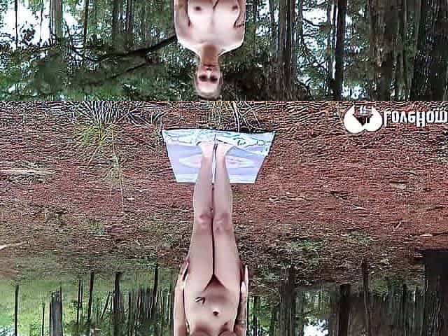 I love nothing more than doing Yoga naked in the nature