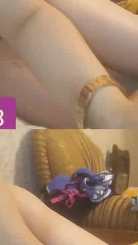in my bed I put my big cock in my wife's mouth and then I fuck her pussy part 2