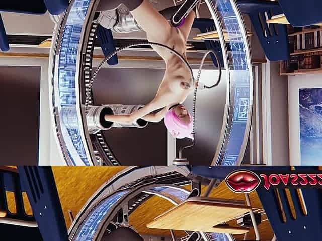 Luna Pink Hair Anime Girl 3D Hentai - Breast Pump Fetish with Sex Machine, Anal Play, and Clit Squirt