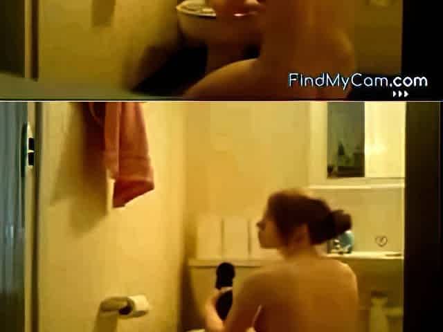 Teen riding huge black dildo