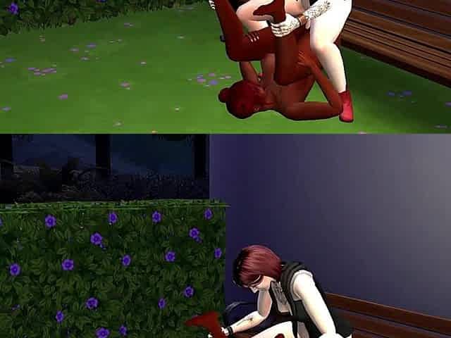 Coarse sex with blameless singer