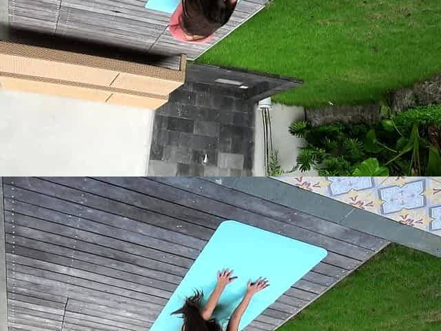 A guy with a huge dick fucked his stepsister after yoga