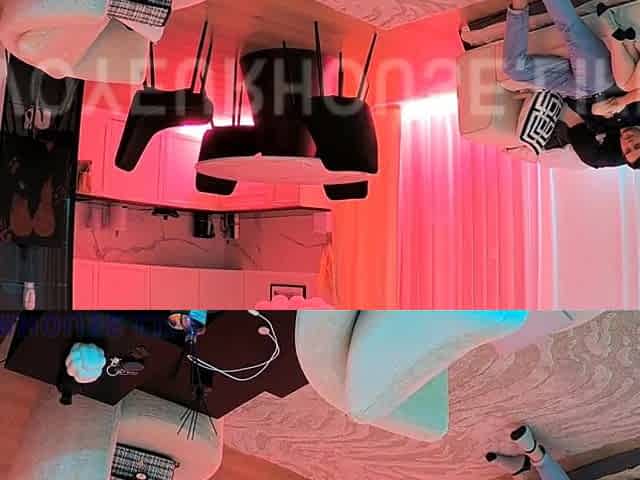 Amateur latin caught by hidden cam