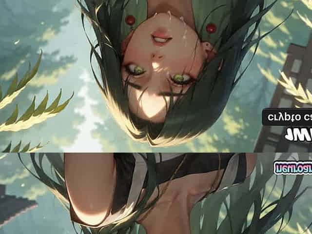Green Maiden Squirting: 8 Penis Streams in the Pond