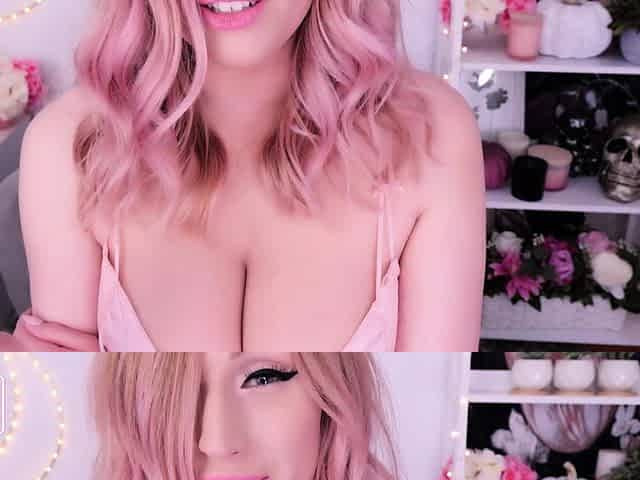 Big Boobed Blonde Masturbates With A Dildo In The Bathroom