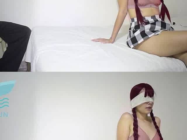 My cuckold spouse just looks and touches himself. during the time that I bang a knob larger than his