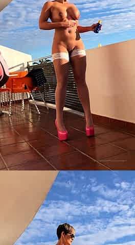 Blonde emo amateur solo masturbation