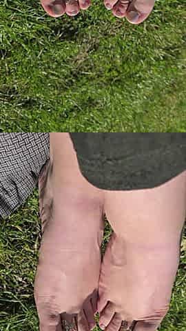 Love the sun on my feet ????