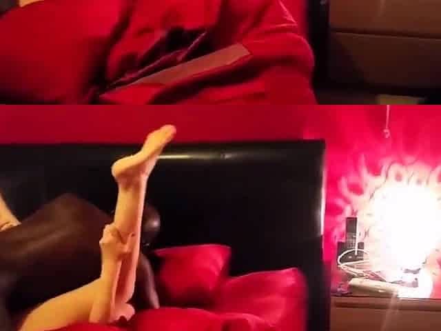 Interracial Homemade - White Wives Legs Up