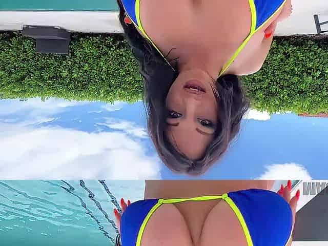 Thick Neighbour Mona Azar Comes Over to Borrow a Cup of Sugar And Some Penis - JMac -