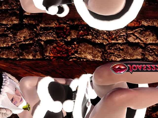 Dark Succubus Solo Masturbation Het Pussy with Loud Moaning and Orgasm 3D Animation