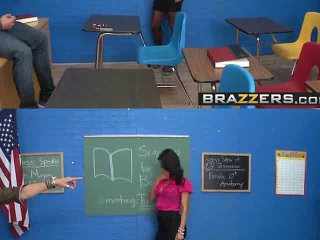 Large Breasts at School - Franceska Jaimes Xander Corvus