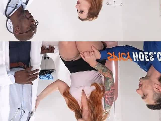 Curvy Redhead mother I'd like to fuck Drilled By 2 Ebony Doctors Whilst Her Spouse Watching