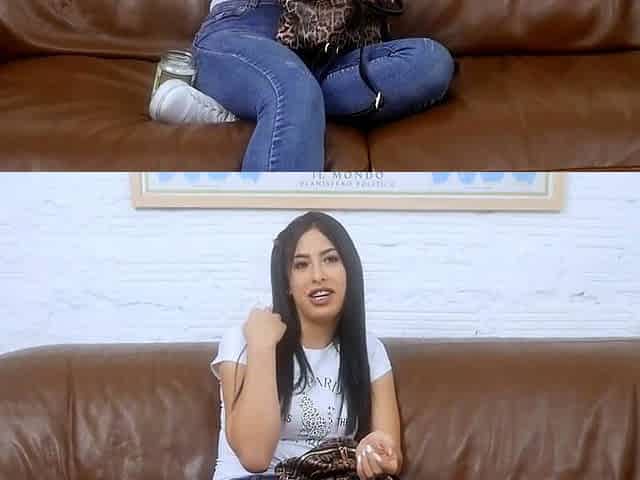 Super Hot Brunette Latina Rides Big Cock