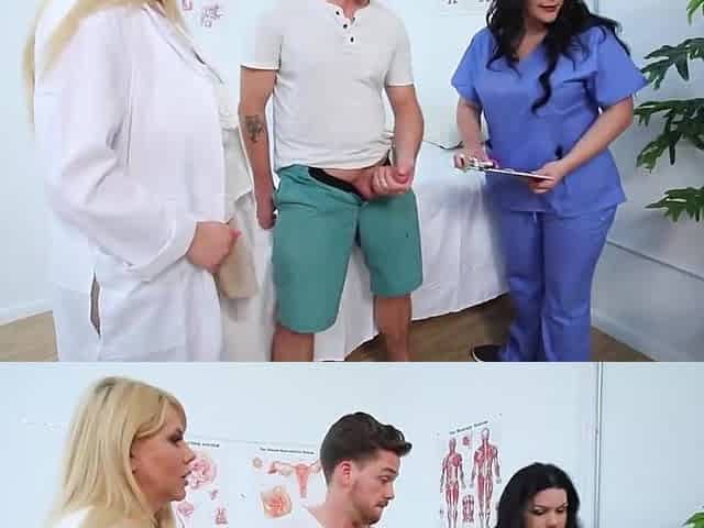 Medical Mamacitas Angelina Castro and Karen Fisher Dicked