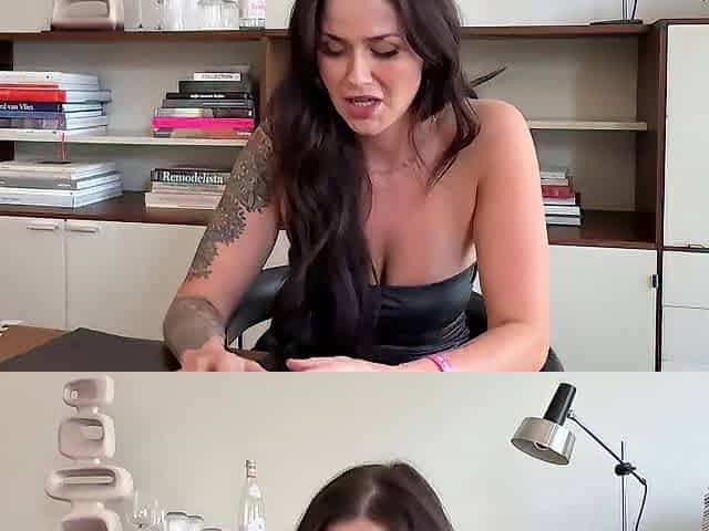 Sneaky business travel hookup with my LARGE ASS BOSS - Arabella Mia