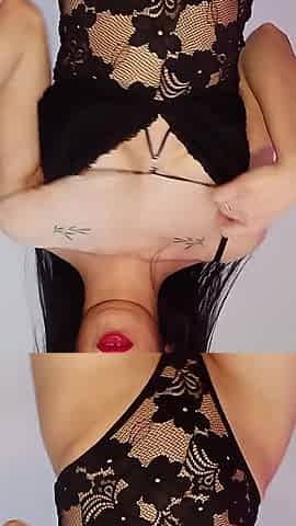 Gap Toothed Romanian Girl Having Real Orgasm in Bed
