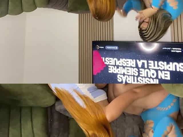 Petite Blonde - Licking My Friends Pussy