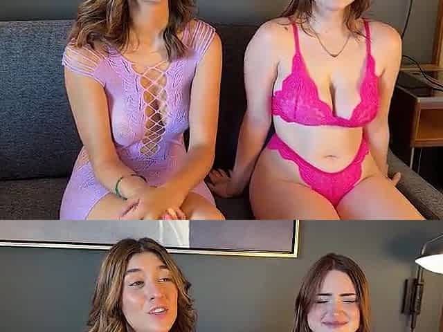 All Natural Teens Aubry Babcock & Lilibet Saunders Give Fan Fantasy Three-some