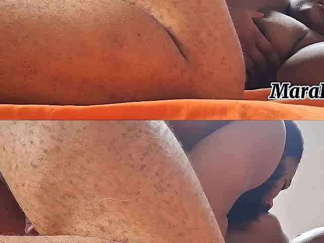 Concupiscent Amateur Ebony Pair Morning Bang - Mara Exotic