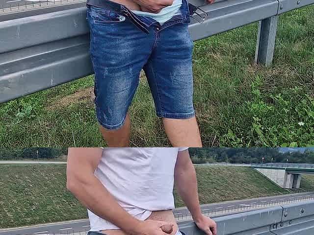 Public blow job on the highway