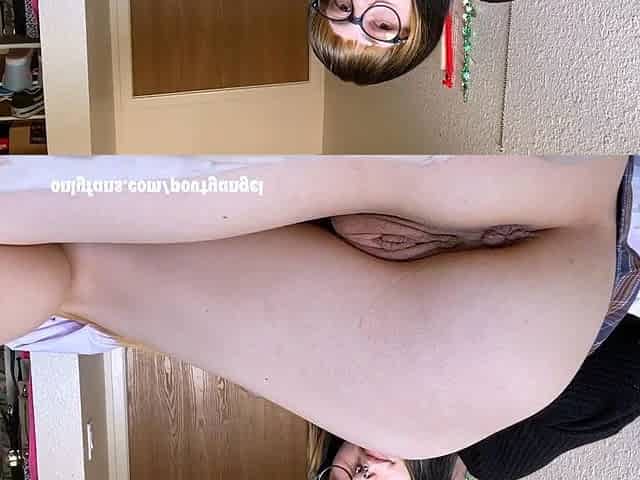 Young amateur teen in solo masturbation getting kinky