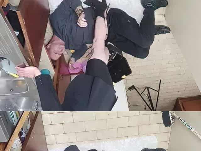 Boss lady try to learn plumbing
