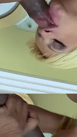 BBC Stretches Blonde Slut's Ass and Pussy Gaping Wide