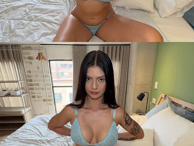 Good latina slut takes my cum like a horny bitch she is