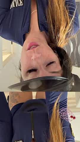 Cop gets cream pied by your BBC