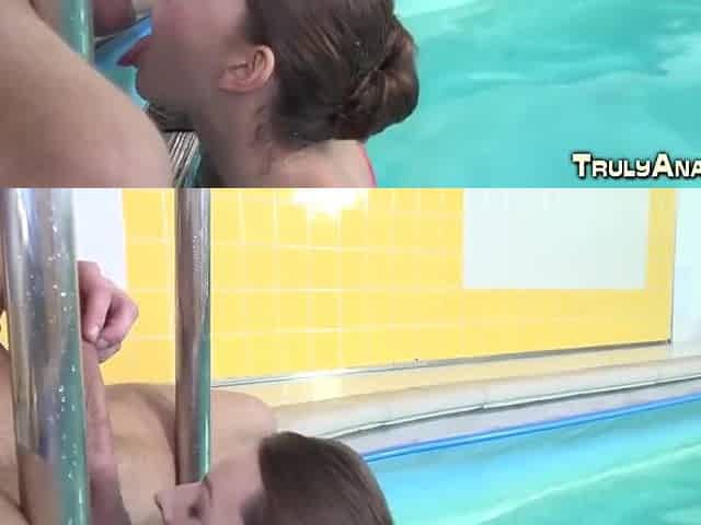 Hot Teen 18+ Gets Her Tight Bum Stretched
