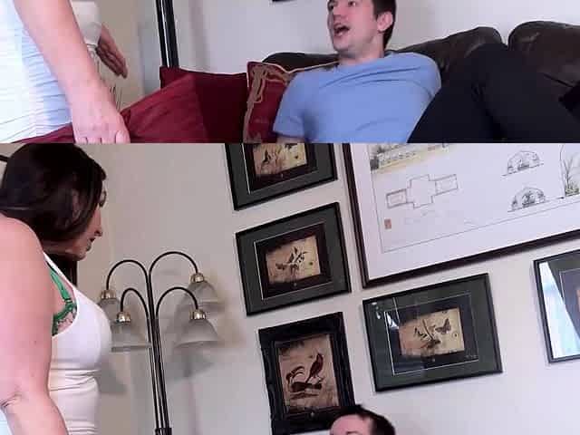 Mature Nanny Seduces Horny Stud