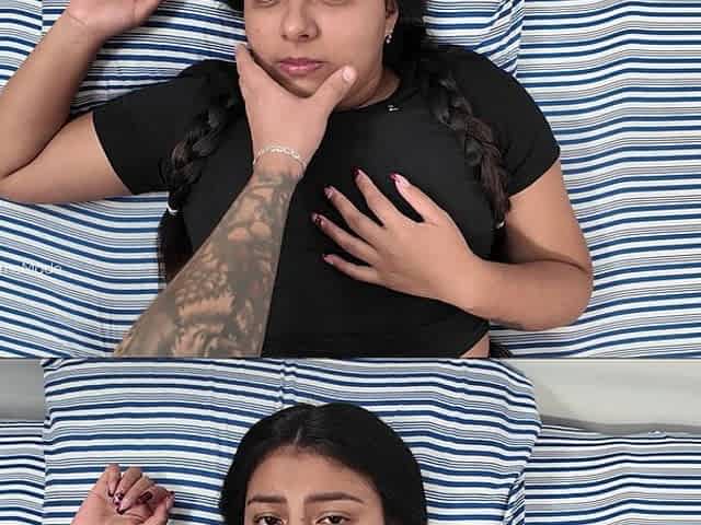 Be Quiet! - Stepbrother Fucks His Stepsister When They Are Alone at Home