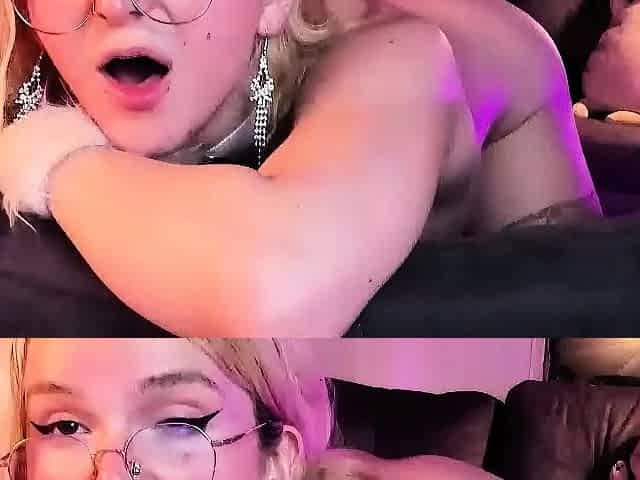 Alluring Blonde Babe with Pink Pussy Masturbate on Cam