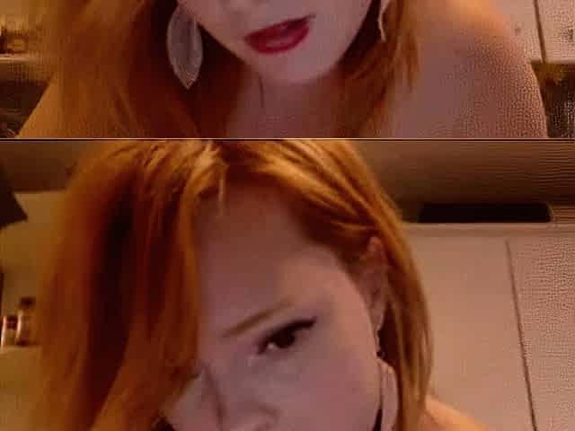 Redhead with Big Tits Cooks and Cams