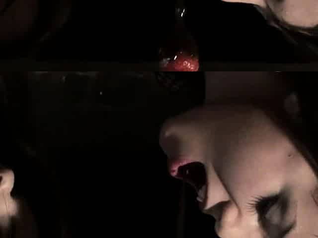 Cute Rain and Lesbian Licks