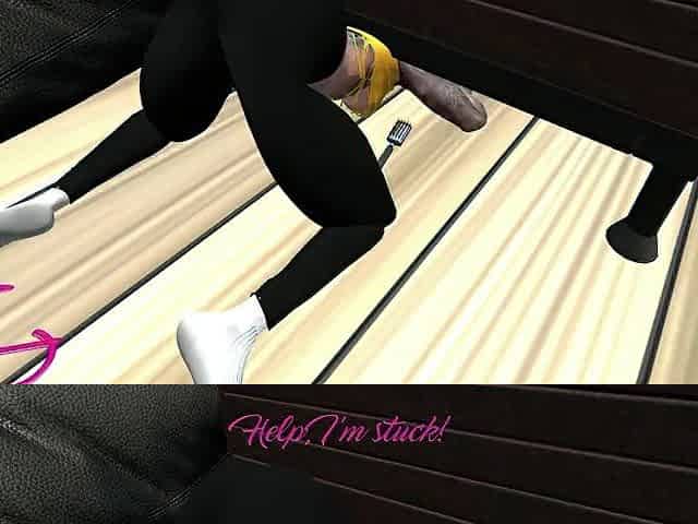 Second Life Ebony stud screws white woman roommate