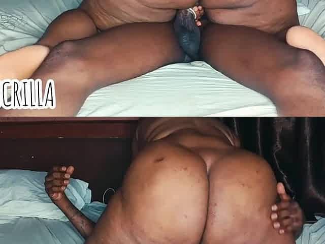YUMMY LARGE BUTT FOR LARGE EBONY WANG - LARGE SCREW NETWORK