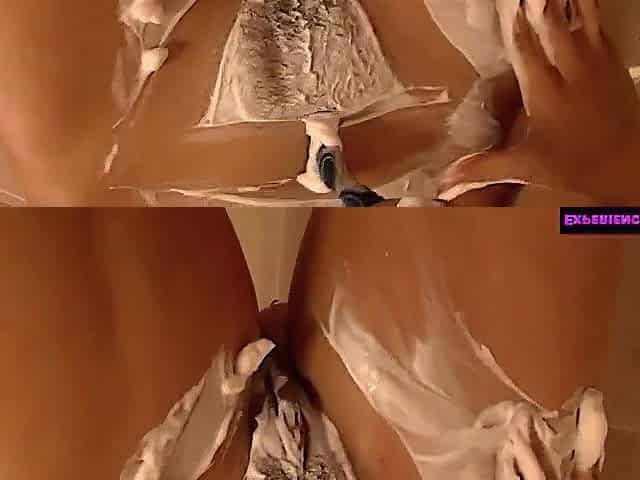 Exhibitionist Wife Heather Letting Voyeur Shave Her Married Cunt!!!